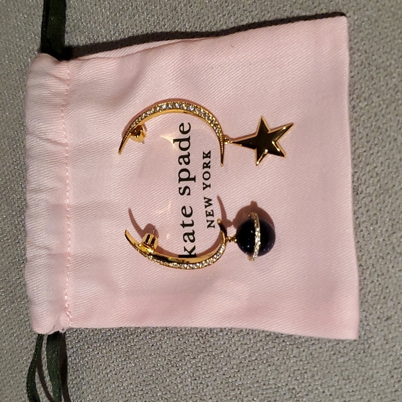 Kate Spade On the Rocks Moon Star Celestial Earring